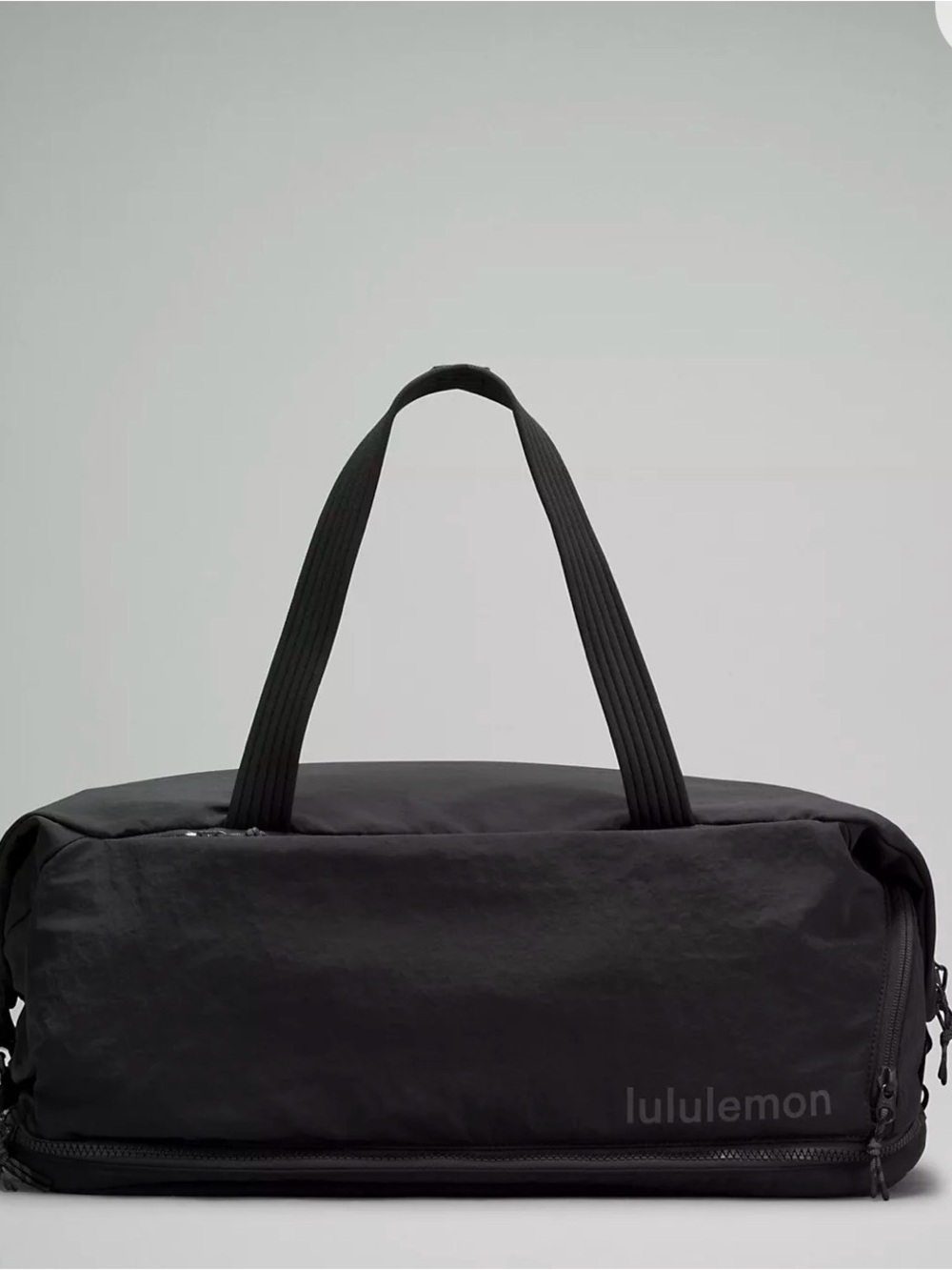 lululemon 3-in-1 gym duffel bag 30L black unisex